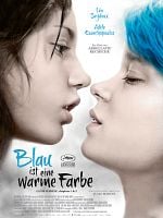 Poster der Blau ist eine warme Farbe