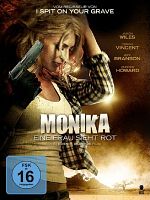 Poster der Monika - Eine Frau sieht rot