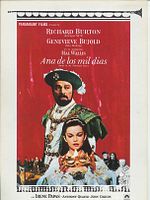 Poster der Königin für tausend Tage