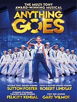 Poster der Anything Goes The Musical