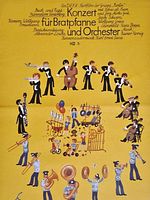 Poster der Konzert für Bratpfanne und Orchester