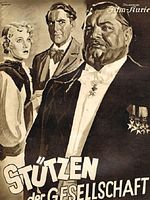 Poster der Stützen der Gesellschaft