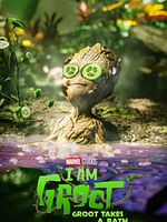 Poster der Ich bin Groot - Groot nimmt ein Bad