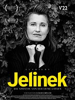 Poster der Elfriede Jelinek - die Sprache von der Leine lassen