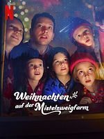 Poster der Weihnachten auf der Mistelzweigfarm
