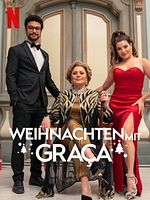 Poster der Weihnachten mit Graça