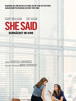 Poster der She Said