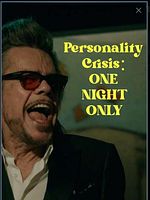 Poster der Personality Crisis: One Night Only