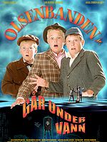 Poster der Olsenbanden Junior gar under vann