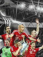 Poster der FC Bayern - Generation Wembley