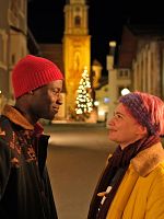 Poster der Weihnachtspäckchen ... haben alle zu tragen