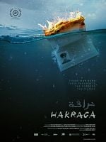 Poster der Harraga – die, die ihr Leben verbrennen