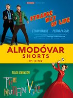 Poster der Almodóvar Shorts: Strange Way Of Live & The Human Voice