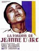 Filmposter von Die Passion der Jungfrau von Orléans