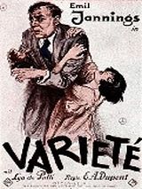 Filmposter von Varieté