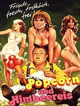 Filmposter von Popcorn und Himbeereis