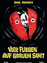 Filmposter von Vier Fliegen auf grauem Samt