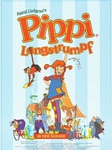 Filmposter von Pippi Langstrumpf in der Südsee
