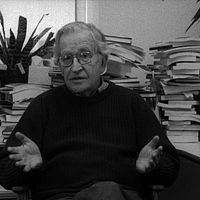 Bilder Noam Chomsky