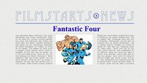 Was bisher geschah... alle wichtigen News zu " The Fantastic Four" auf einen Blick!