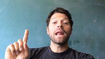 Bild von Misha Collins Ice Bucket Challenge