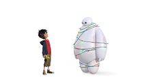 Bild von Baymax - Riesiges Robowabohu - Clip Lichterkette 