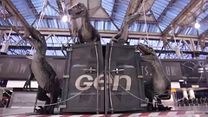 Bild von Jurassic World Promotional Clip - Waterloo Station Raptors