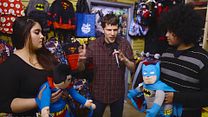 Bild von Jesse Eisenberg Asks Comic Fans: Batman or Superman?