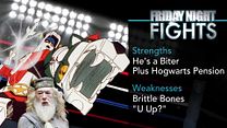 Bild von Friday Night Fights: Gandalf and Optimus Prime face off against Dumbledore and Voltron