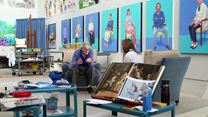 David Hockney in der Royal Academy of Arts Trailer DF