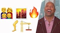 Wir spielen mit Dwayne Johnson einen Emoji-Quiz - kann er seine eigenen Filme erraten?