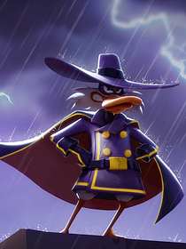 Poster der Serie Darkwing Duck