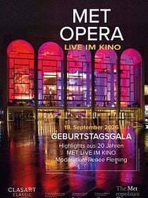 Geburtstagsgala - 20 Jahre Met live im Kino