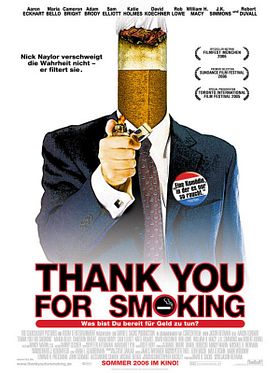Poster der Thank You for Smoking