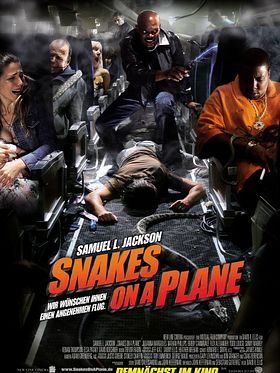 Poster der Snakes on a Plane