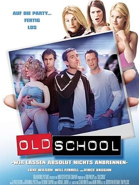 Poster der Old School - Wir lassen absolut nichts anbrennen
