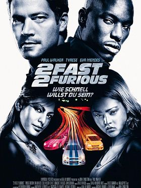 Poster der 2 Fast 2 Furious
