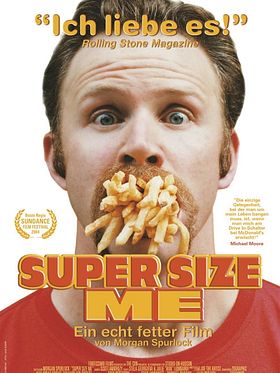 Poster der Super Size Me