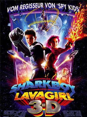 Poster der Die Abenteuer von Sharkboy und Lavagirl
