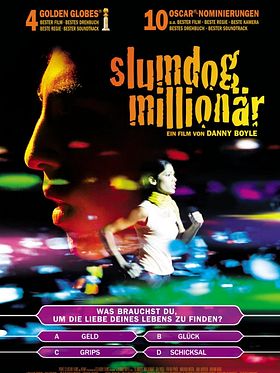 Poster der Slumdog Millionär