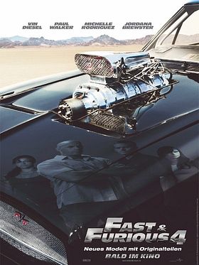 Poster der Fast & Furious - Neues Modell. Originalteile.