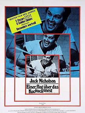 Poster der Einer flog über das Kuckucksnest