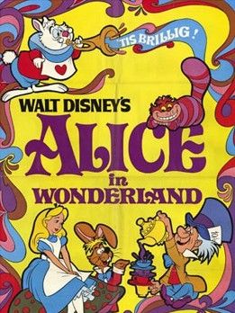 Poster der Alice im Wunderland