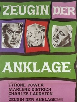 Poster der Zeugin der Anklage