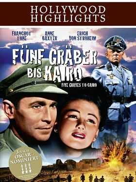 Poster der Fünf Gräber bis Kairo