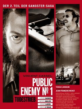 Poster der Public Enemy No. 1 - Todestrieb