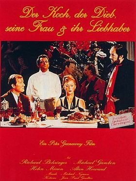 Poster der Der Koch, der Dieb, seine Frau und ihr Liebhaber