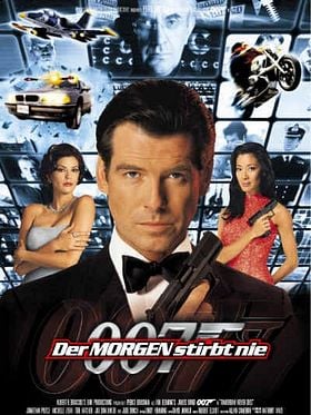 Poster der James Bond 007 - Der Morgen stirbt nie