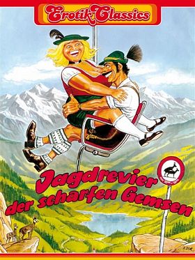 Poster der Jagdrevier der scharfen Gemsen