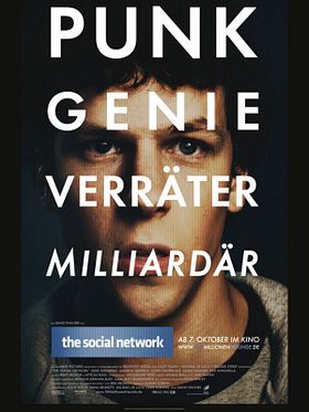 Poster der The Social Network